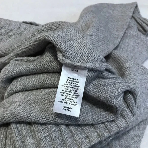 Abound NWT Heather Grey Mini Sweater Dress Women Various - Picture 9 of 9